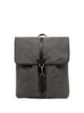 GIANNI CHIARINI leather-trimmed canvas backpack - Grey