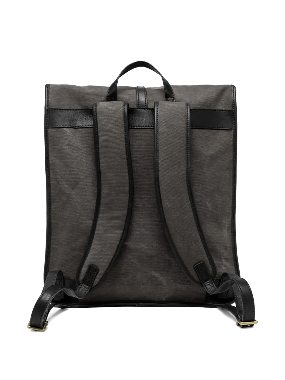 GIANNI CHIARINI leather-trimmed canvas backpack | Image 2