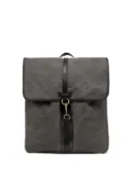 GIANNI CHIARINI leather-trimmed canvas backpack - Grey