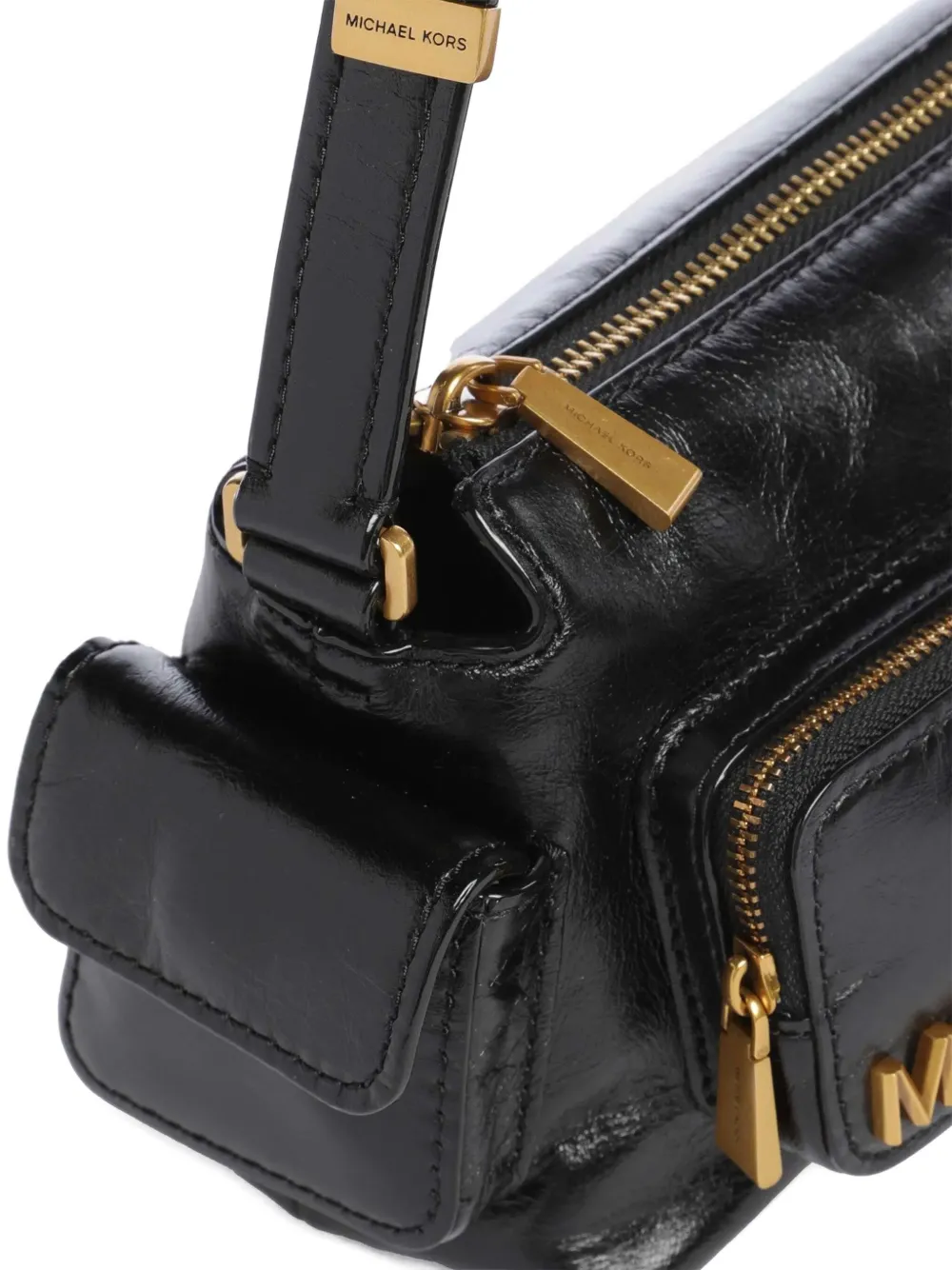 Michael Kors Schoudertas met meerdere zakken Zwart