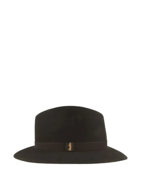 Borsalino ribbon fedora hat