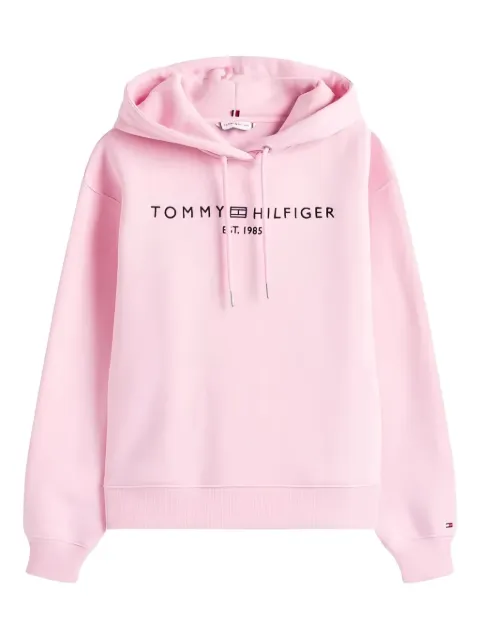 Tommy Hilfiger logo-embroidered hoodie