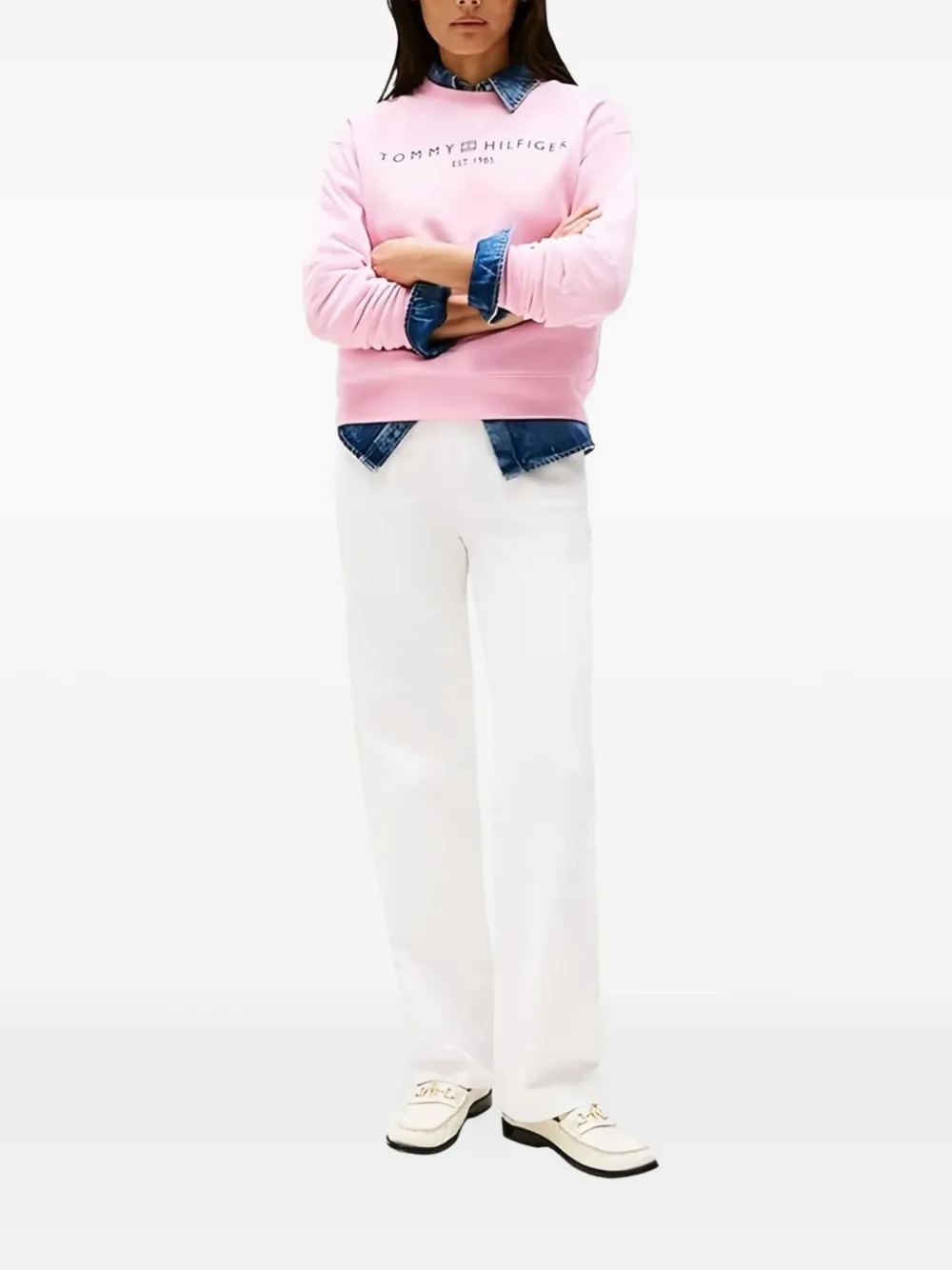 Tommy Hilfiger logo-embroidered sweatshirt | Sweaters | Image 2
