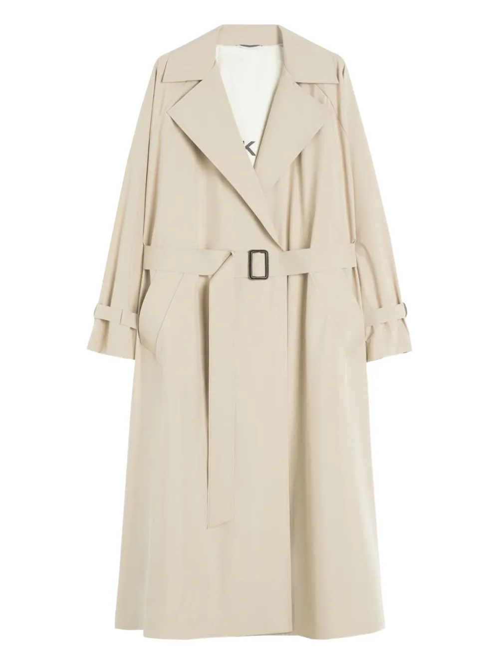 Weekend Max Mara Belted-cuff Detail Trench Coat In Neutral