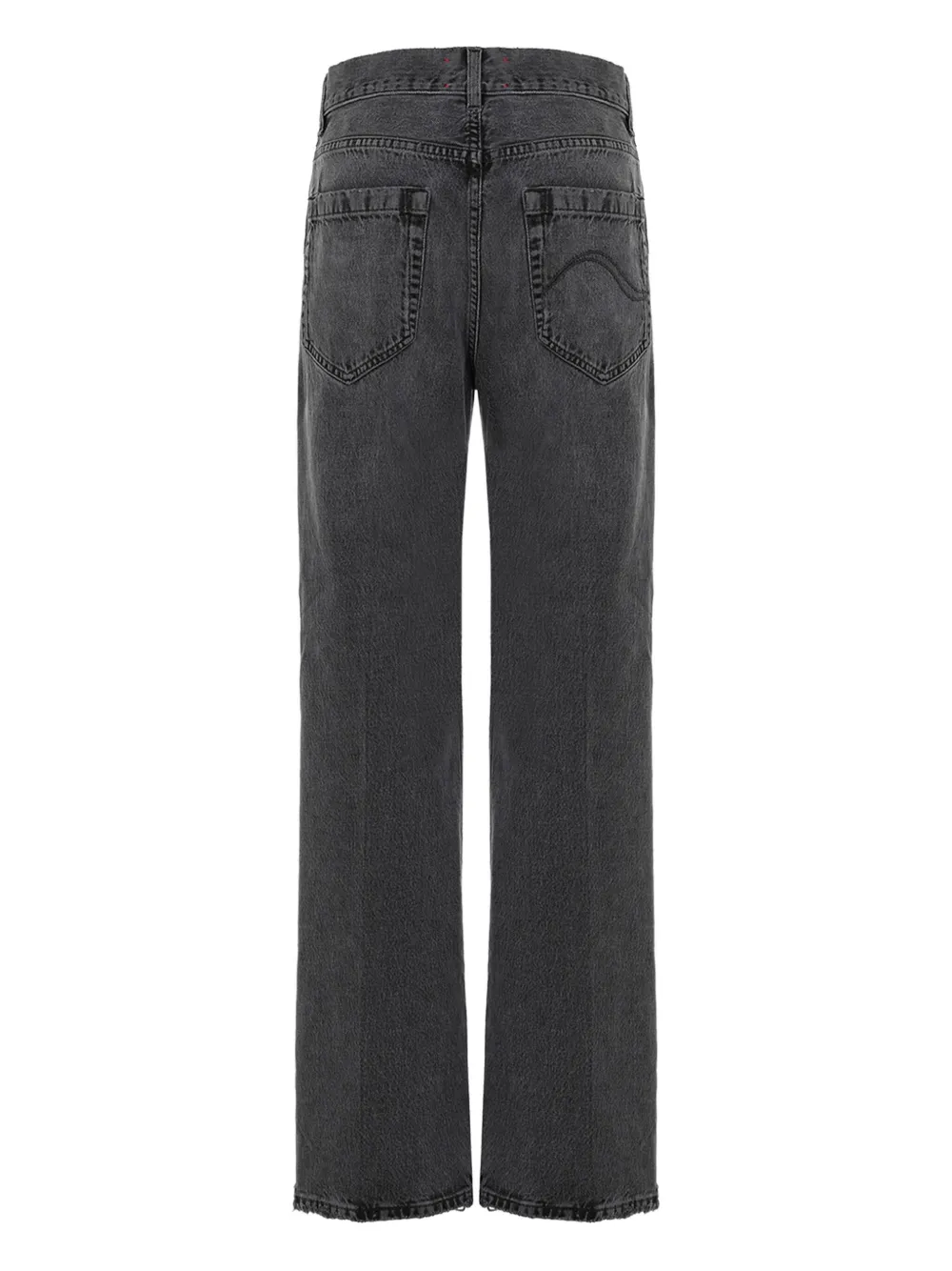 Seafarer Straight jeans met vervaagd effect - Zwart