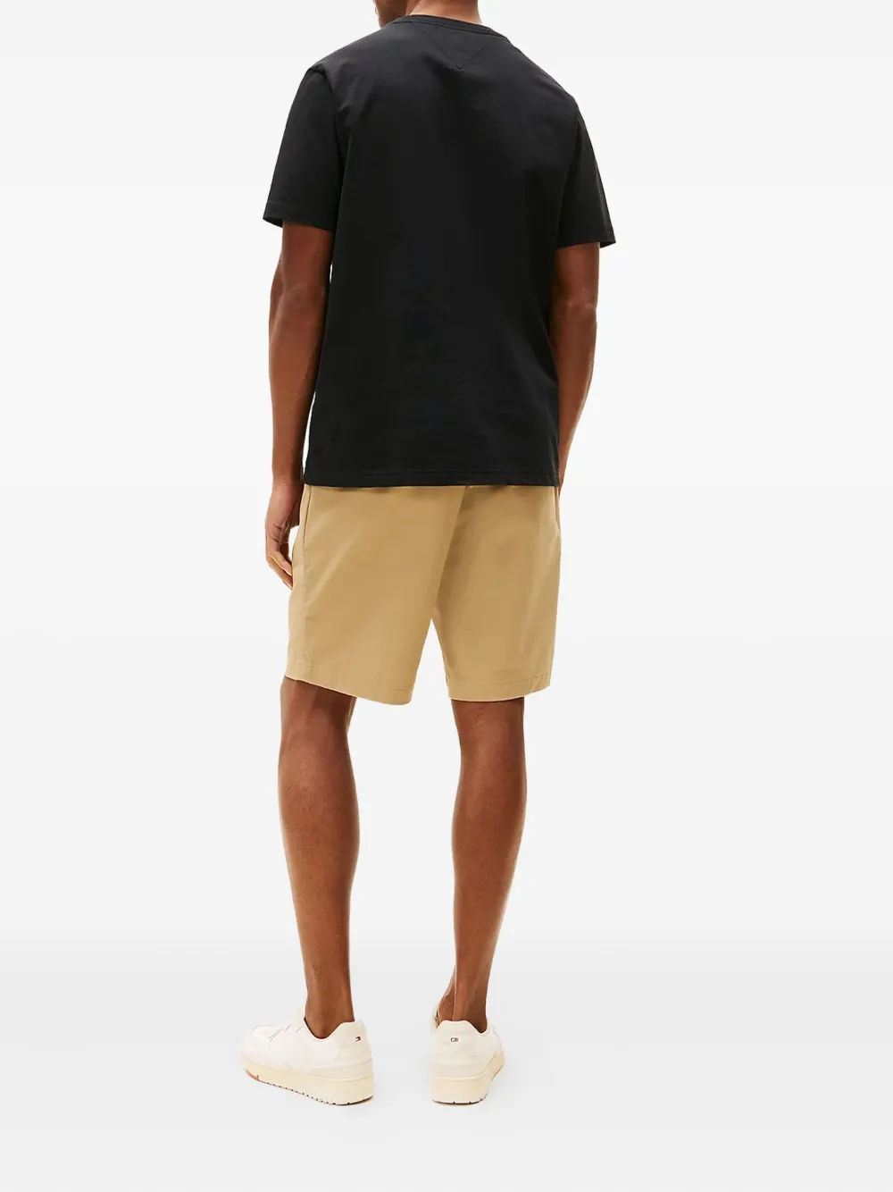 Tommy Hilfiger Katoenen T-shirt Zwart