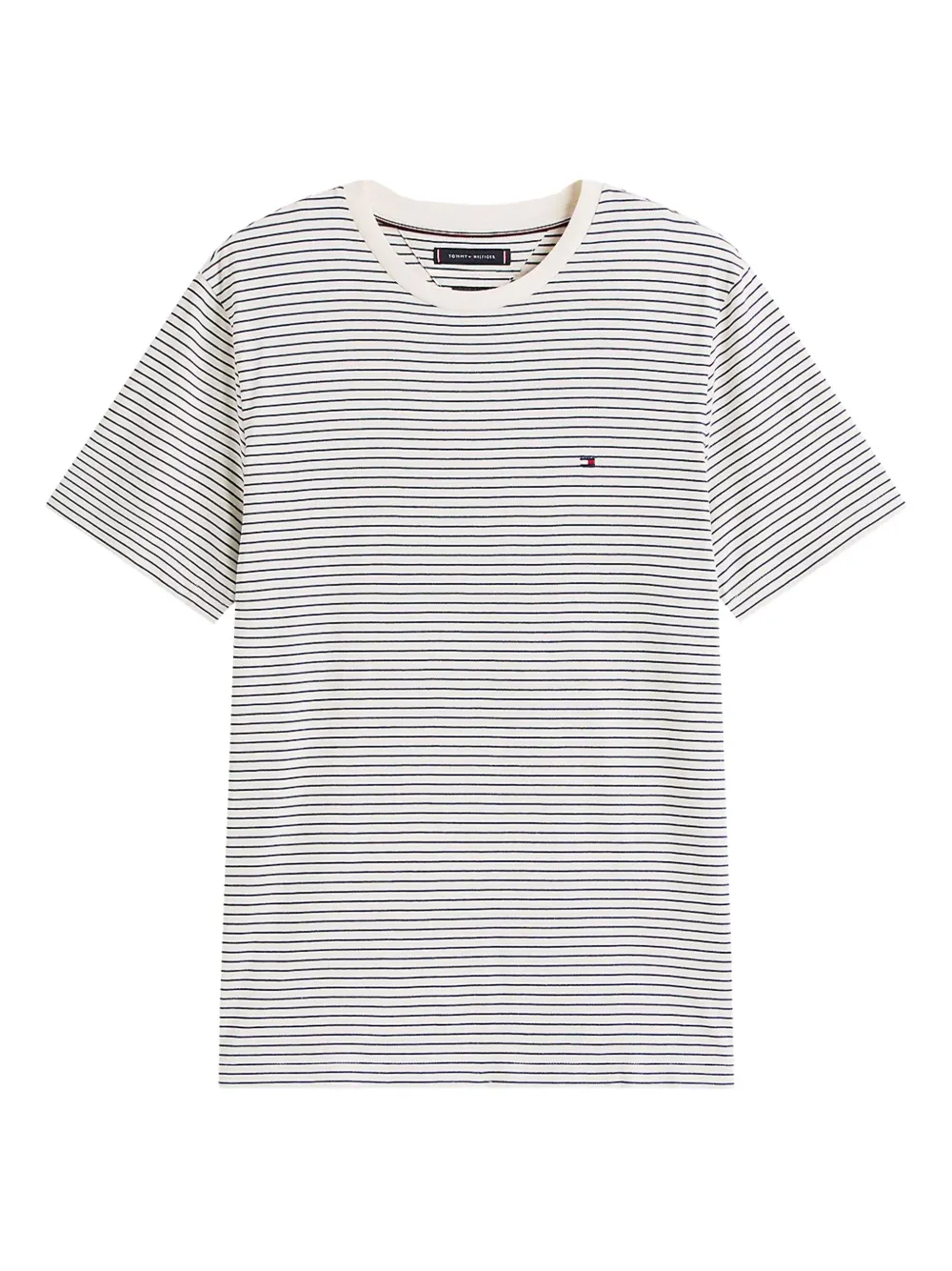 Tommy Hilfiger striped crew-neck T-shirt | White | Image 1