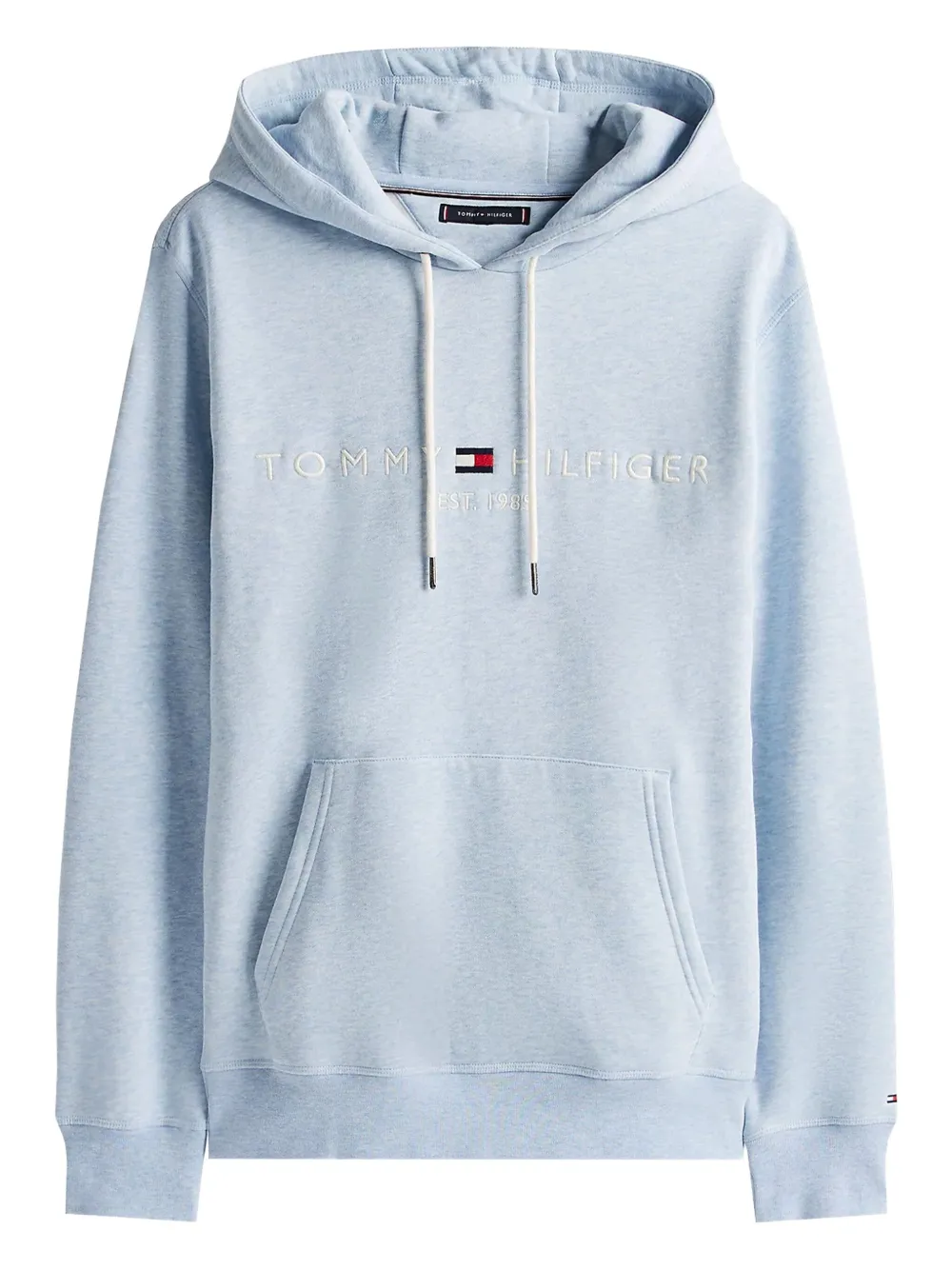 Tommy Hilfiger Hoodie met geborduurd logo Blauw