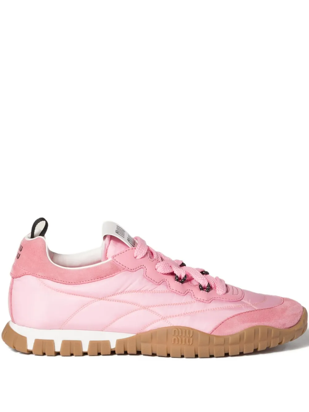 Miu Miu Tyre Sneakers In Pink