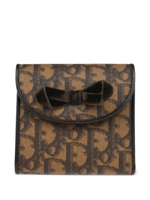 Christian Dior Pre-Owned 2005 Trotter bow wallet