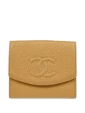 CHANEL Pre-Owned 2003 leather bifold wallet - Neutrals