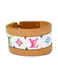 Louis Vuitton Pre-Owned x Takashi Murakami 2003 Serrure bangle bracelet - Brown