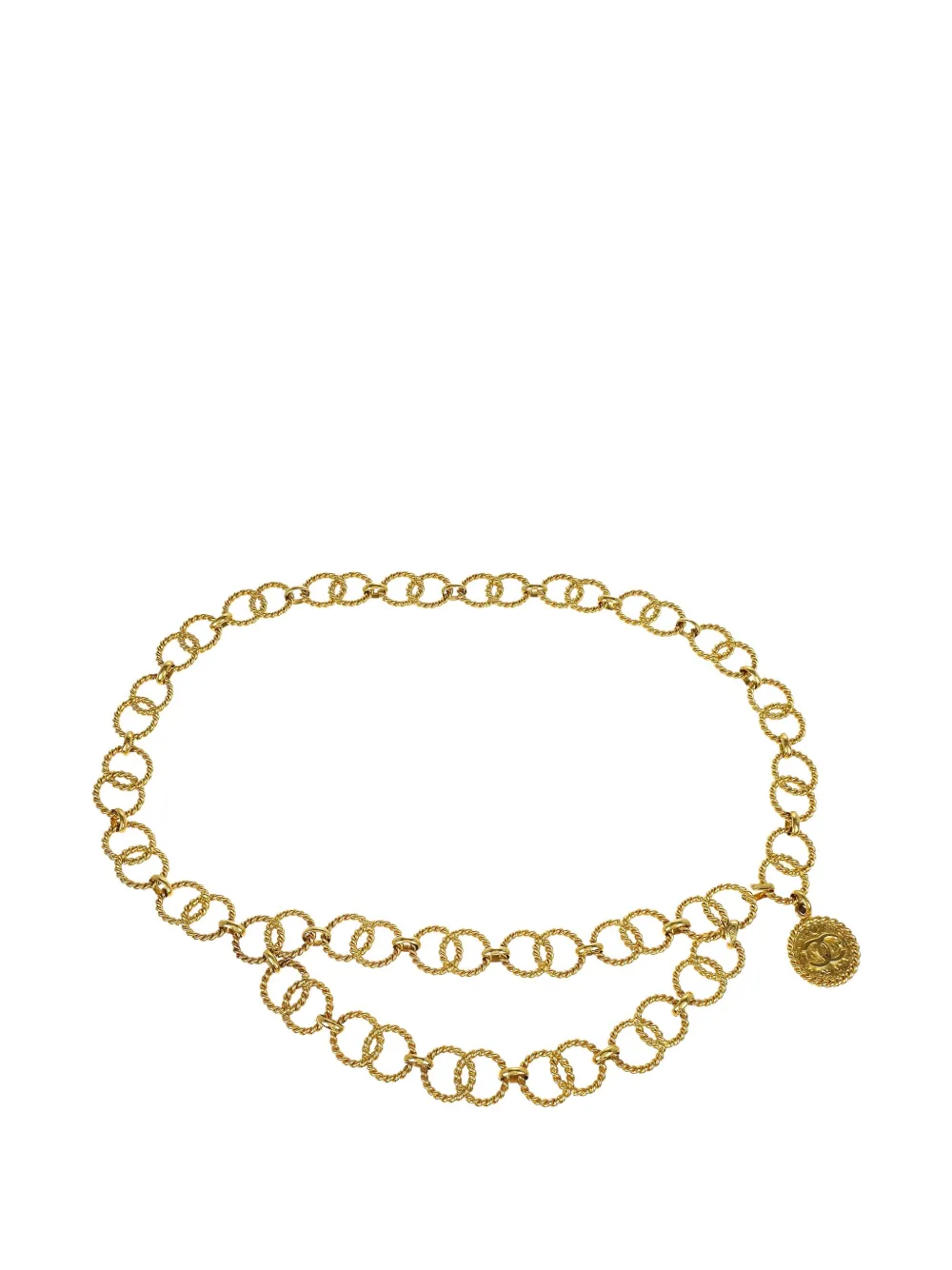 1990-2000s chain-medallion belt