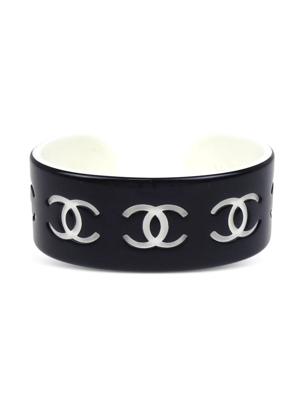 2002 logo-embellished cuff bracelet