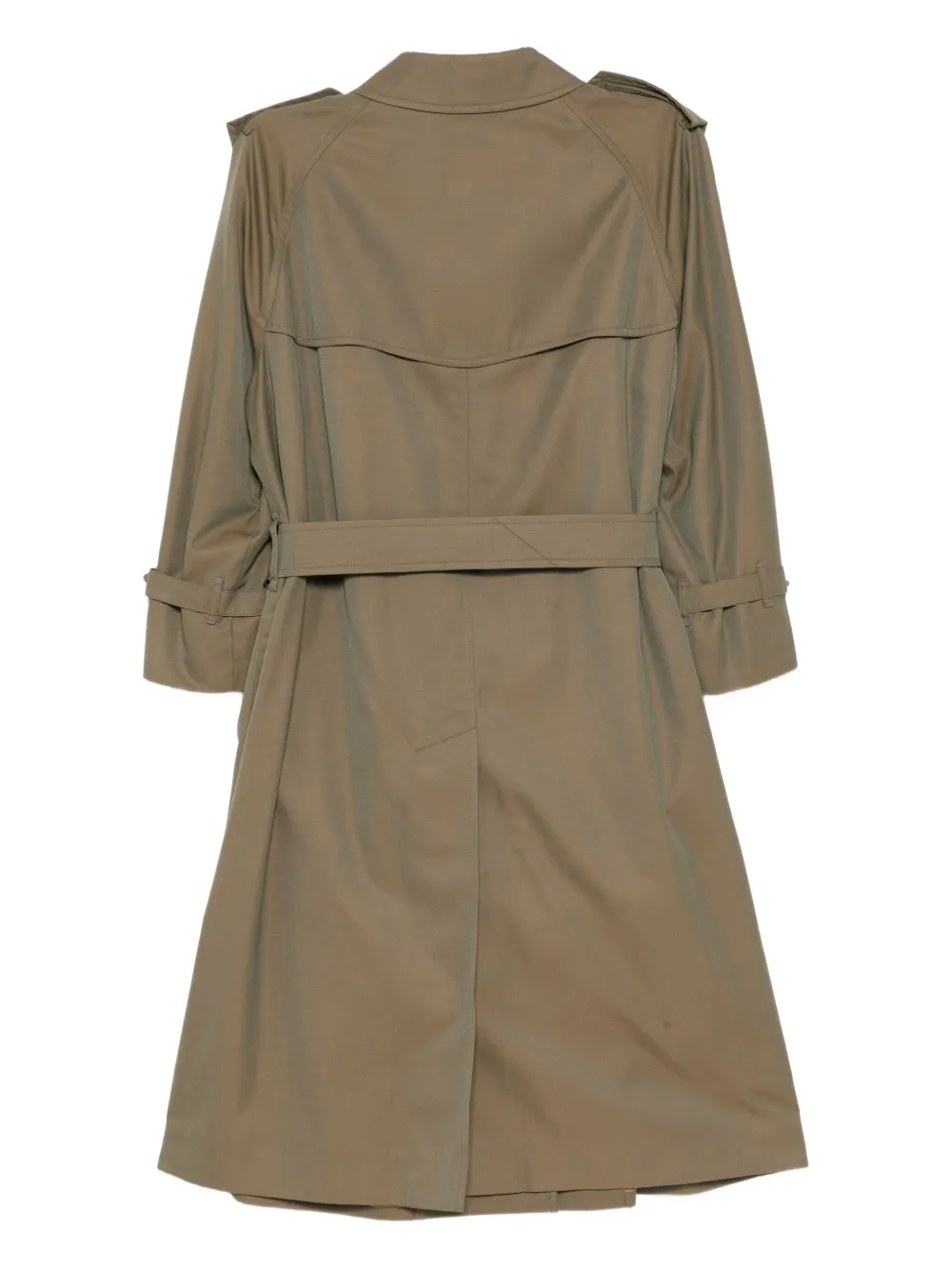 Burberry Pre-Owned 1990-2000s trenchcoat - Groen