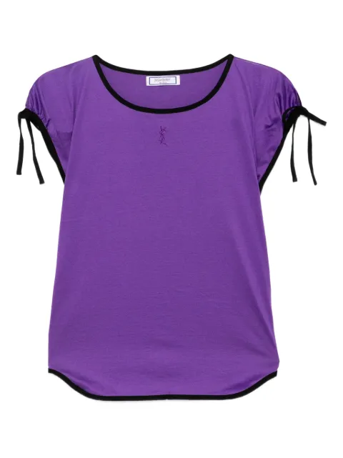 Saint Laurent Pre-Owned 1990-2000s short-sleeve top