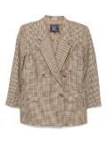 Burberry Pre-Owned 1990-2000s double-breasted jacket - Brown