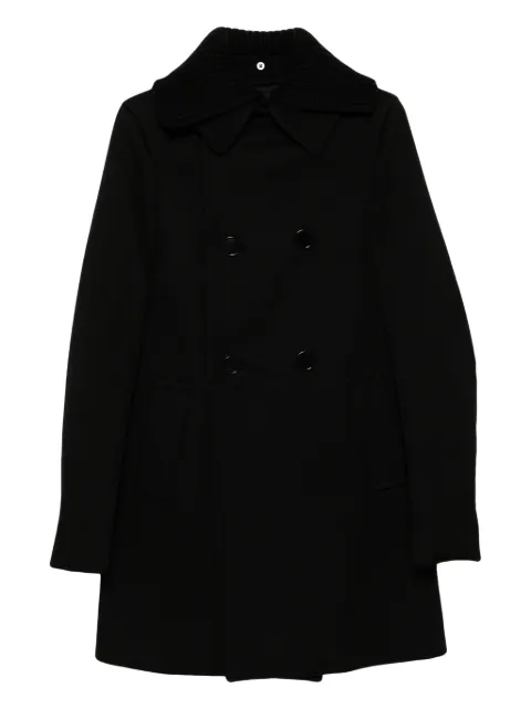 Prada Pre-Owned Cappotto doppiopetto 2010
