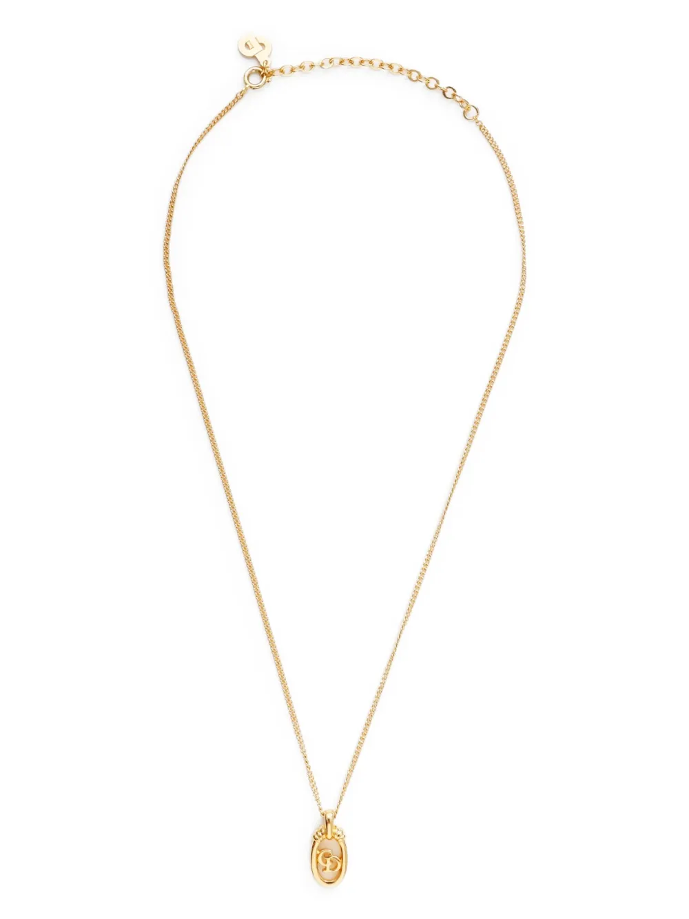 1980-1990 logo-pendant necklace