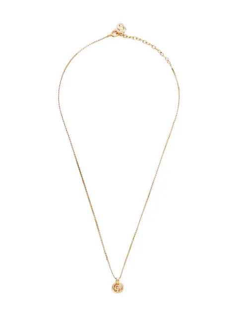 Christian Dior Pre-Owned 1970-1980 CD pendant necklace