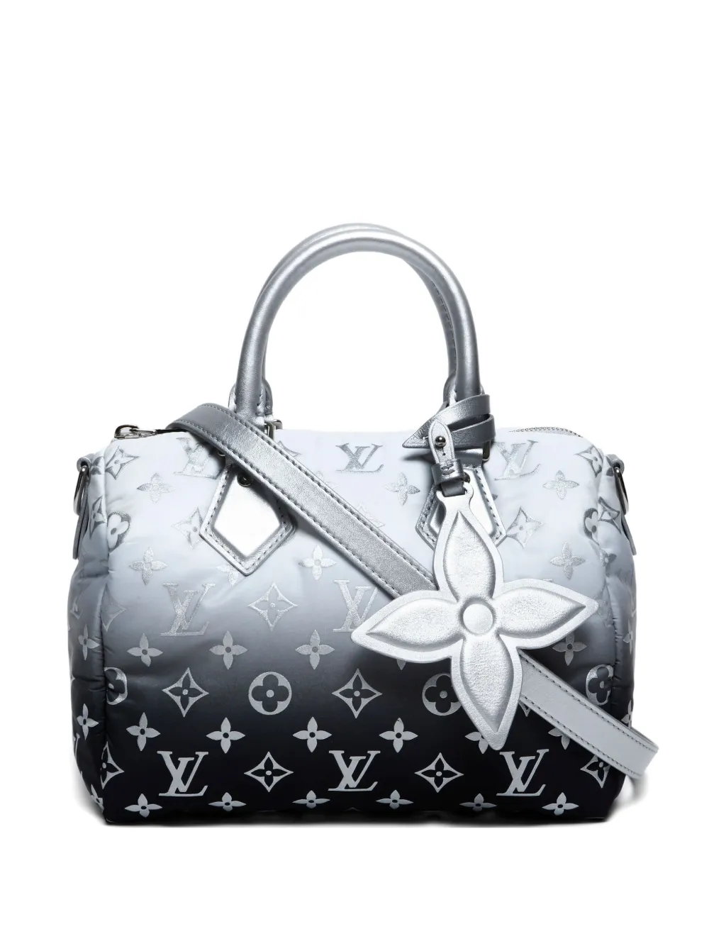 Louis Vuitton Pre-Owned 2020-2024 Speedy Bandoulière 25 handbag - グレー Louis Vuitton Pre-Owned 2020-2024 Speedy Bandoulière 25 handbag - グレー