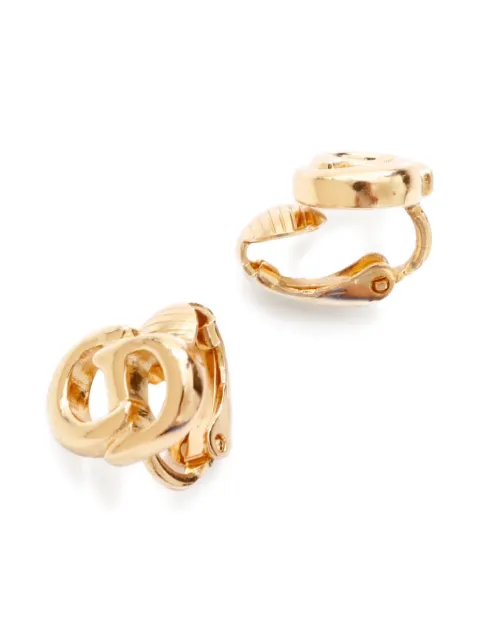 Christian Dior Pre-Owned 1980-1990 CD earrings