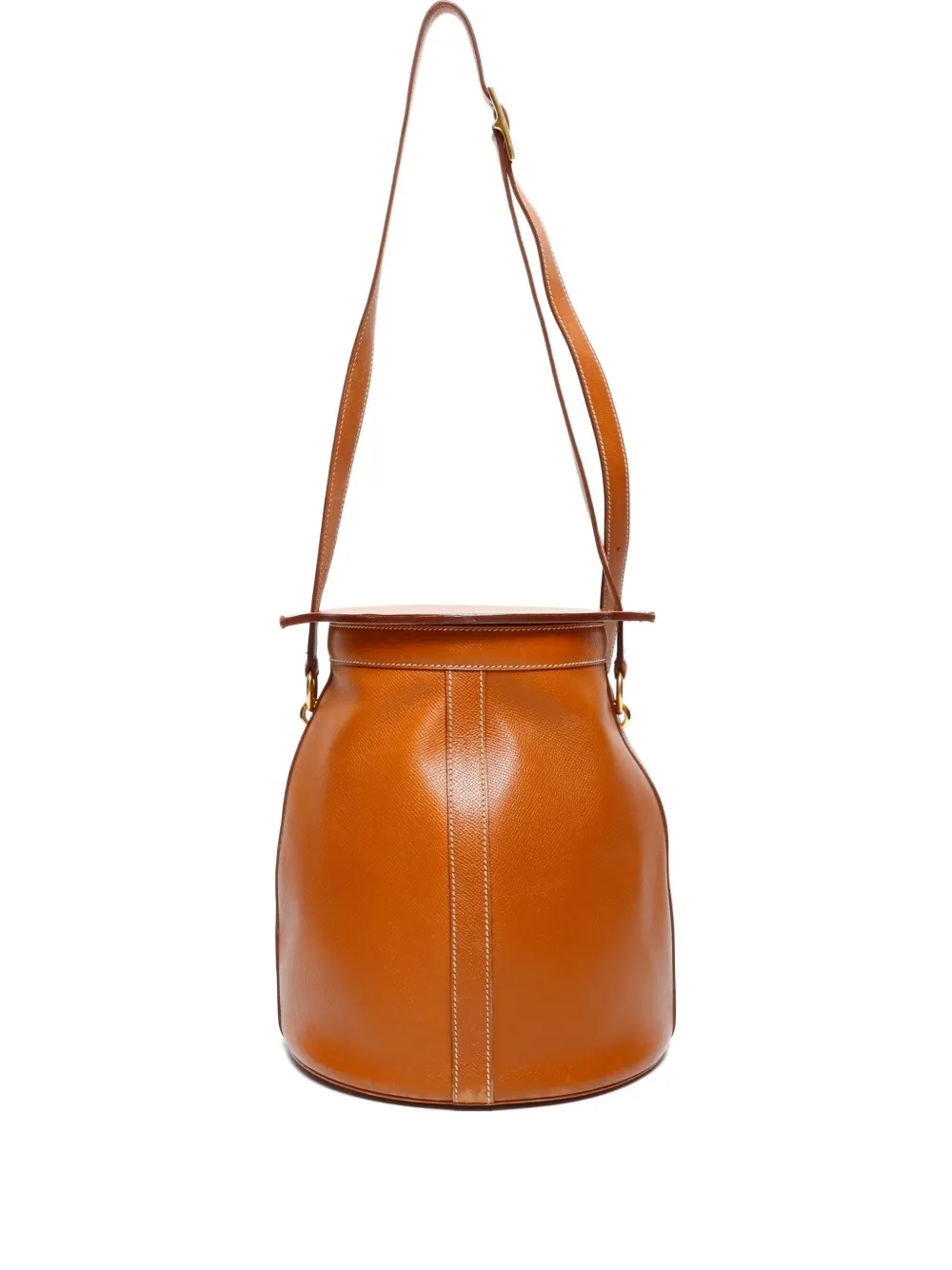Hermès Pre-Owned 1989 Farming leather shoulder bag - オレンジ Hermès Pre-Owned 1989 Farming leather shoulder bag - オレンジ