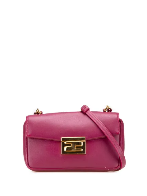 Fendi Pre-Owned 2010-2025 Nappa Be Baguette mini-crossbodytas