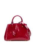 Louis Vuitton Pre-Owned 2015 Monogram Vernis Montaigne BB satchel - Pink