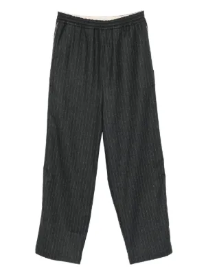 Jil Sander ウールフランネルパンツ | グレー | FARFETCH JP