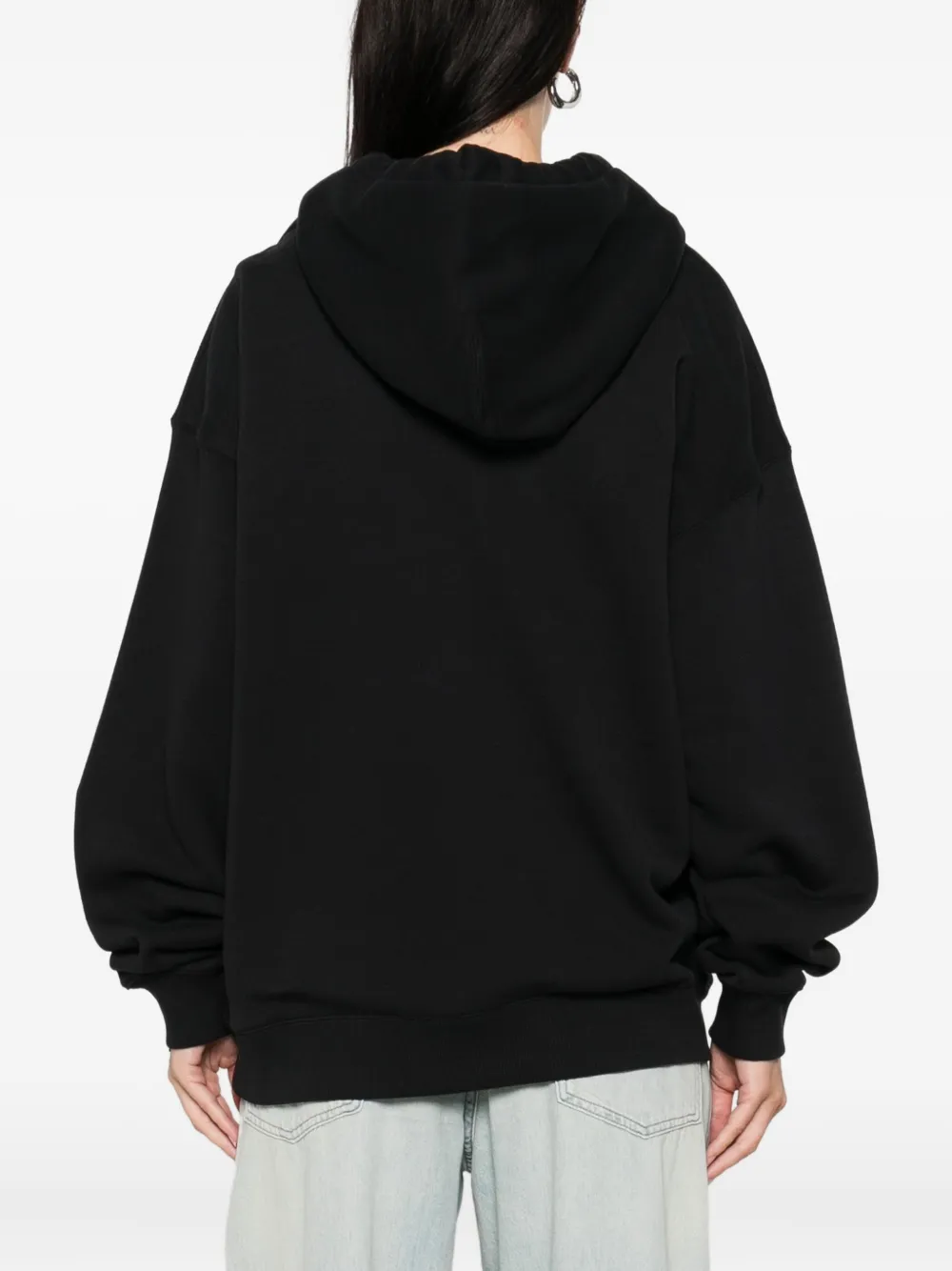 Y-3 Graphic Ft Hoodie In Black