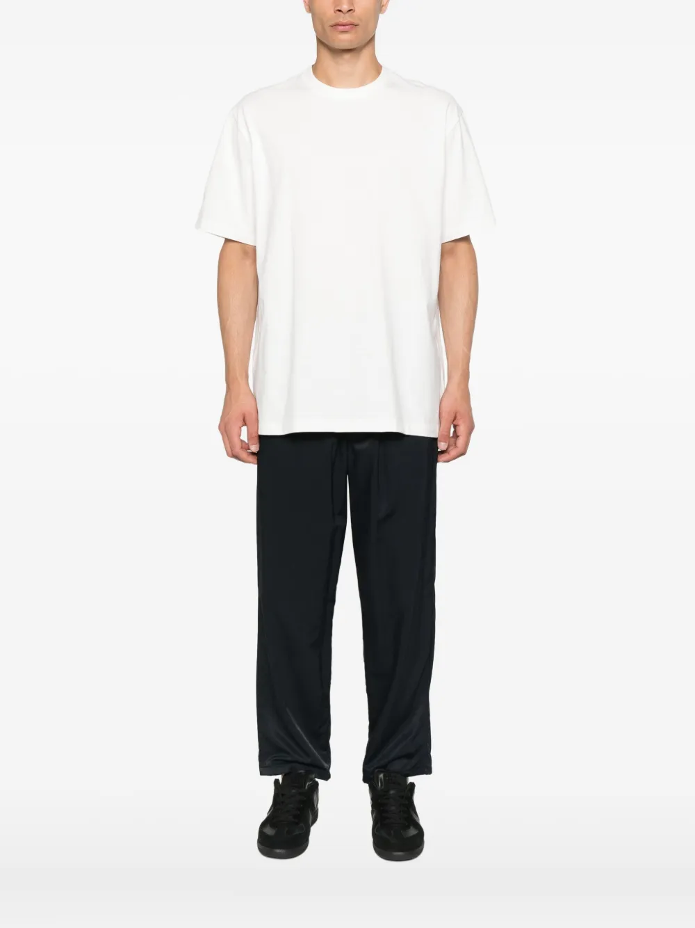 Y-3 T-shirt met ronde hals Wit