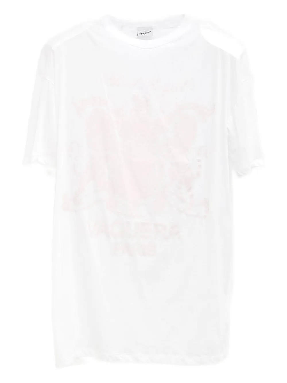 Vaquera Graphic-print T-shirt In White