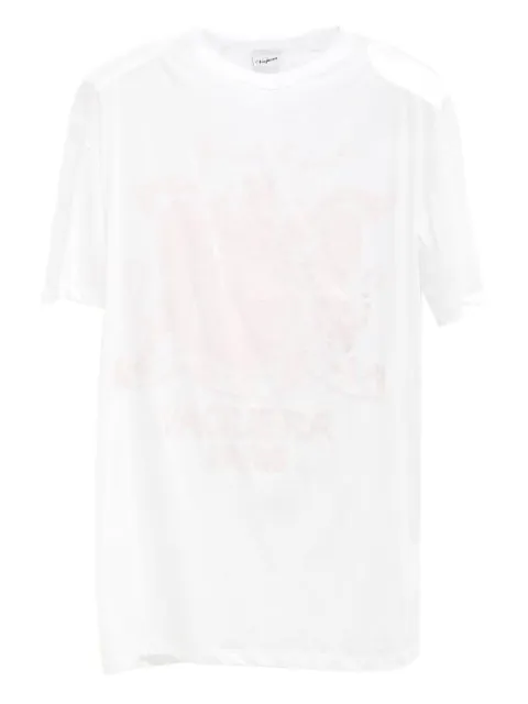 Vaquera playera con estampado gráfico
