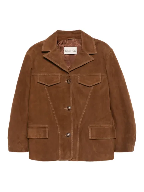 SIEDRES button-up flap-pockets jacket