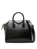 Givenchy mini Antigona patent-leather top-handle tote bag - Black