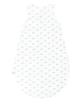 Petit Bateau whale-print sleeping bag - White