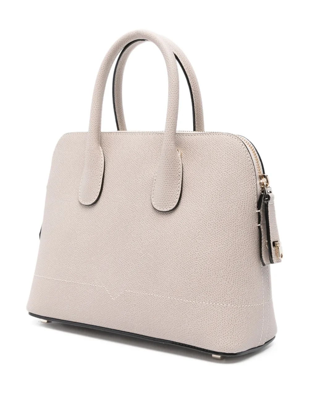 Valextra MyLogo leren shopper Beige