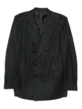 TOM FORD pinstripe double-breasted suit - Grey