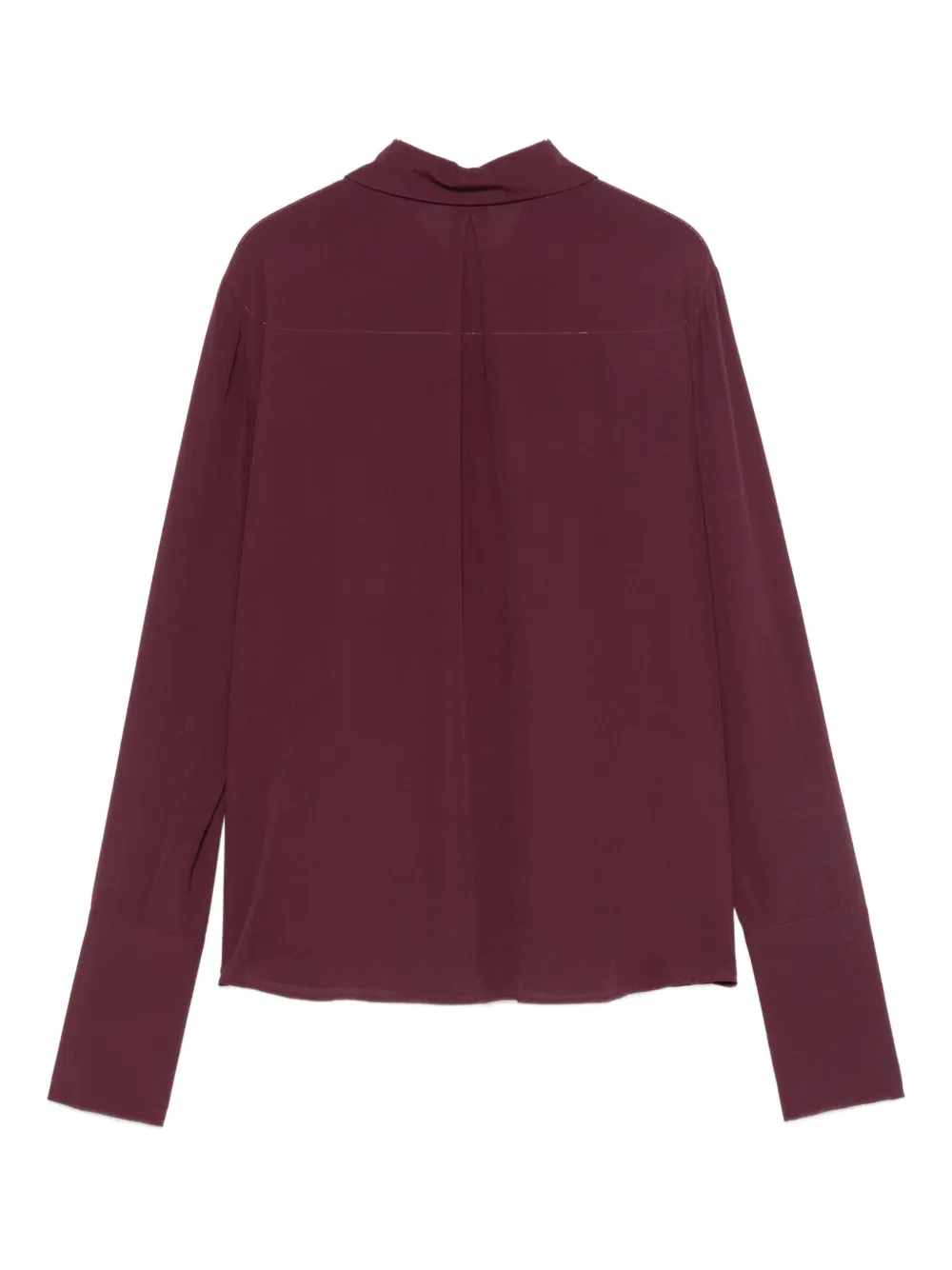 Patrizia Pepe long sleeve shirt Paars