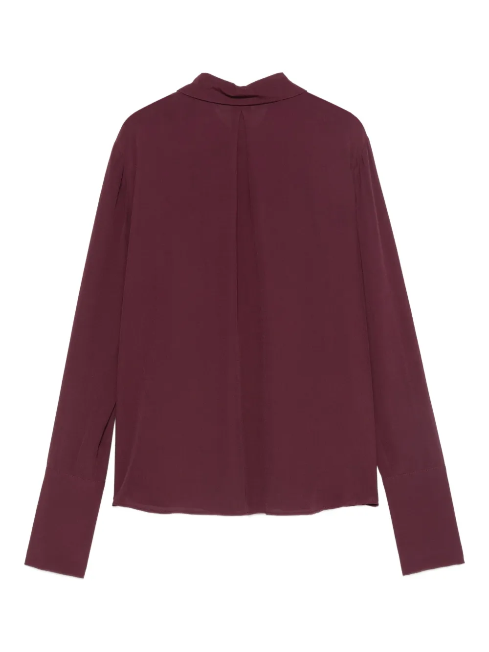 Patrizia Pepe Blouse met lange mouwen - Paars