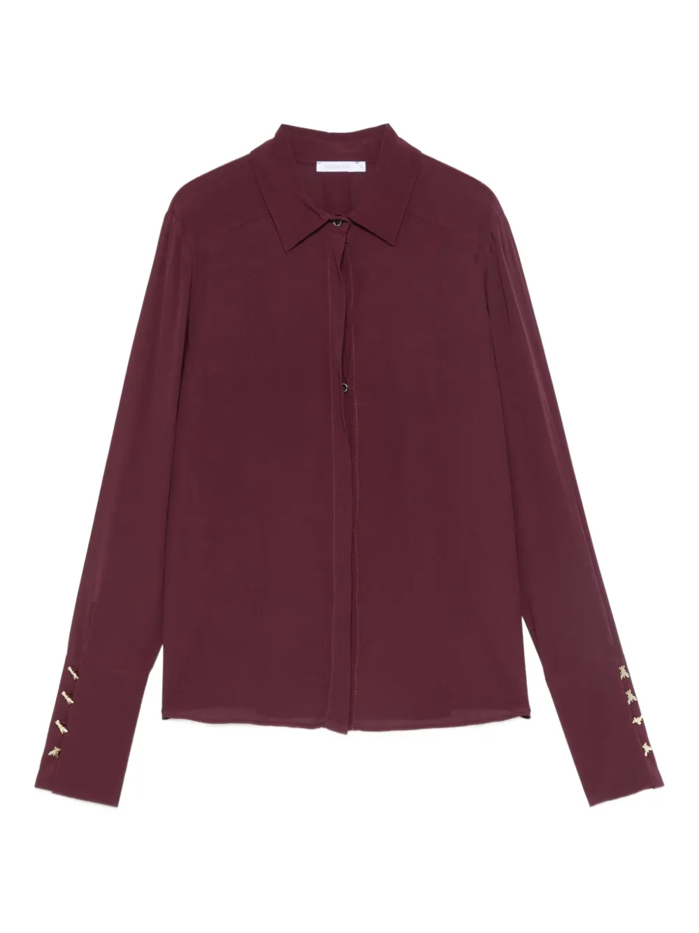 Patrizia Pepe long sleeve shirt Paars