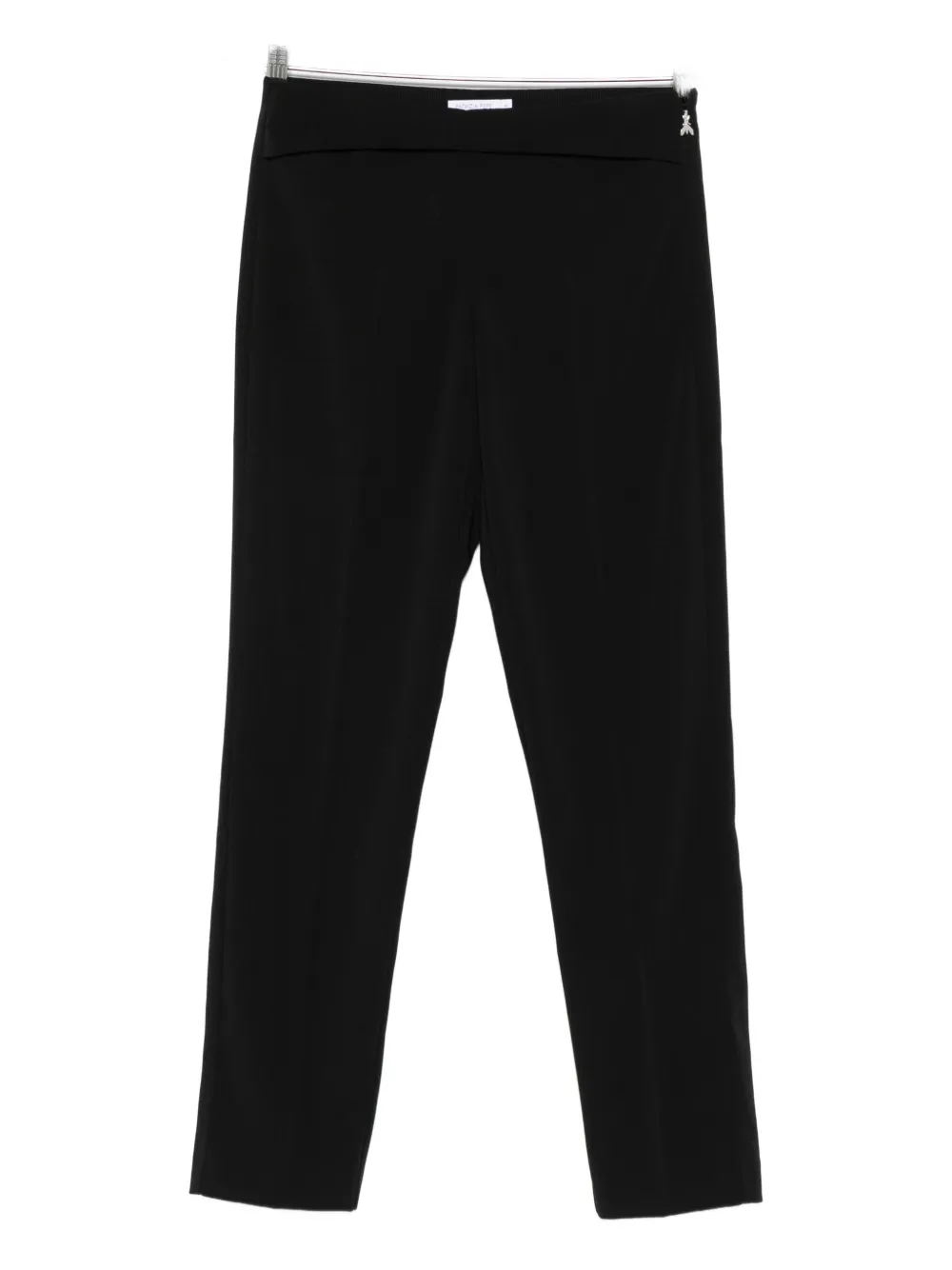 Patrizia Pepe Elastic-waist Trousers In Black