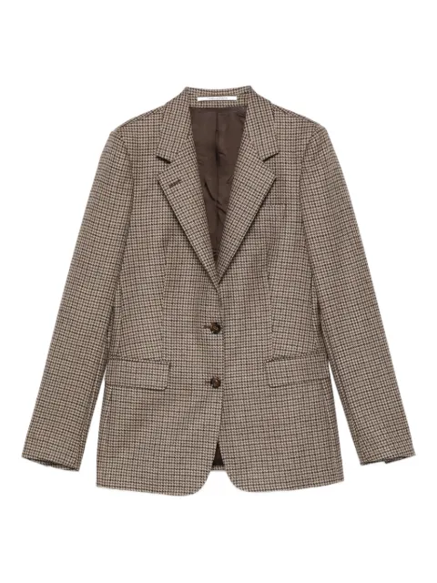Tagliatore houndstooth wool blazer