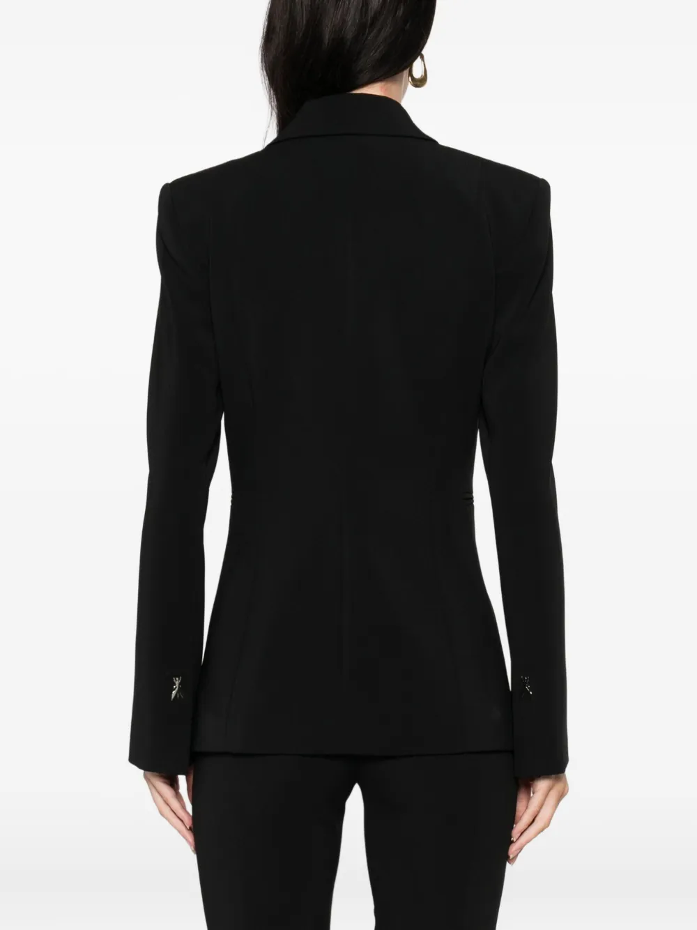 Patrizia Pepe crepe blazer Zwart