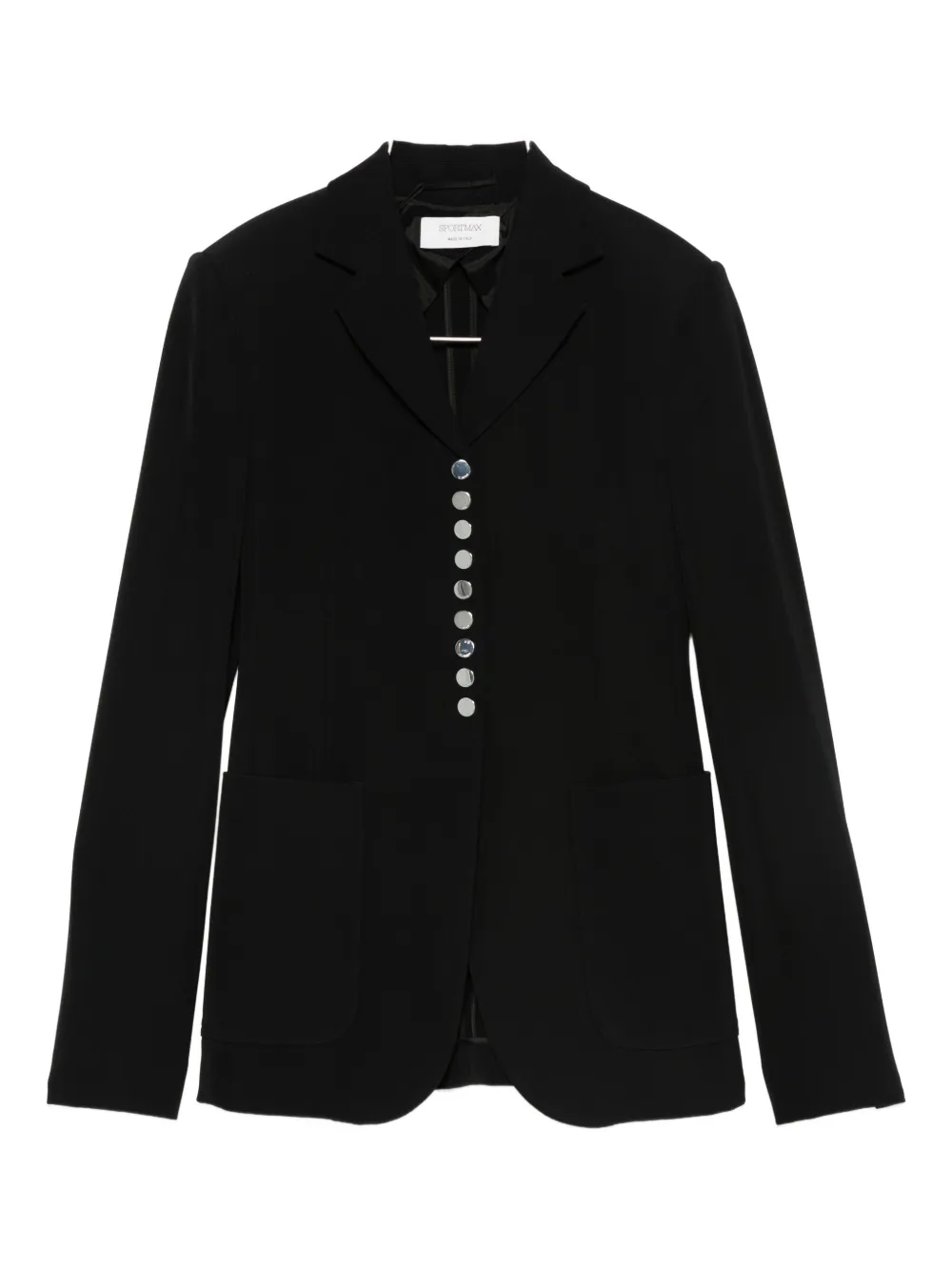 Sportmax button-fastening jacket Zwart