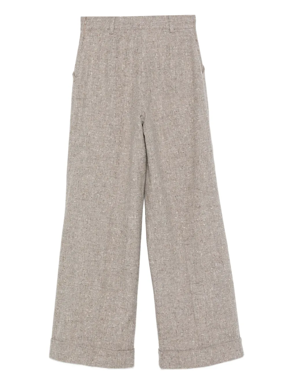 Manzoni 24 tweed wide-leg trousers | Wide-Leg Pants | Image 2