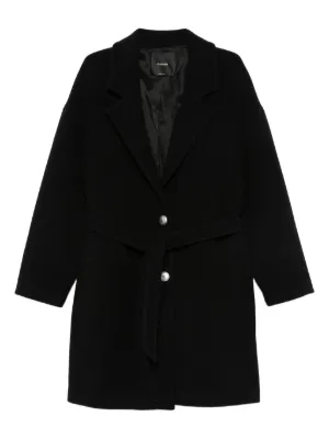 TWINSET ダブルコート | ブラック | FARFETCH JP