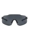 BRIKO shield geometric sunglasses - Black