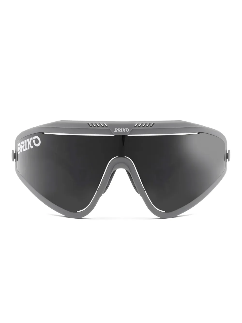 BRIKO aerodynamic-frame sunglasses - グレー BRIKO aerodynamic-frame sunglasses - グレー